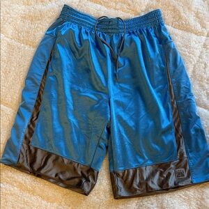 Nike Men's Athletic Shorts in Blue and Black